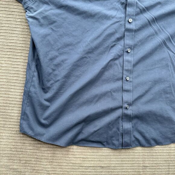 Untuckit Shirt Men 2XL Blue Cotton Long Sleeve Button Up Preppy Casual. - Picture 6 of 8